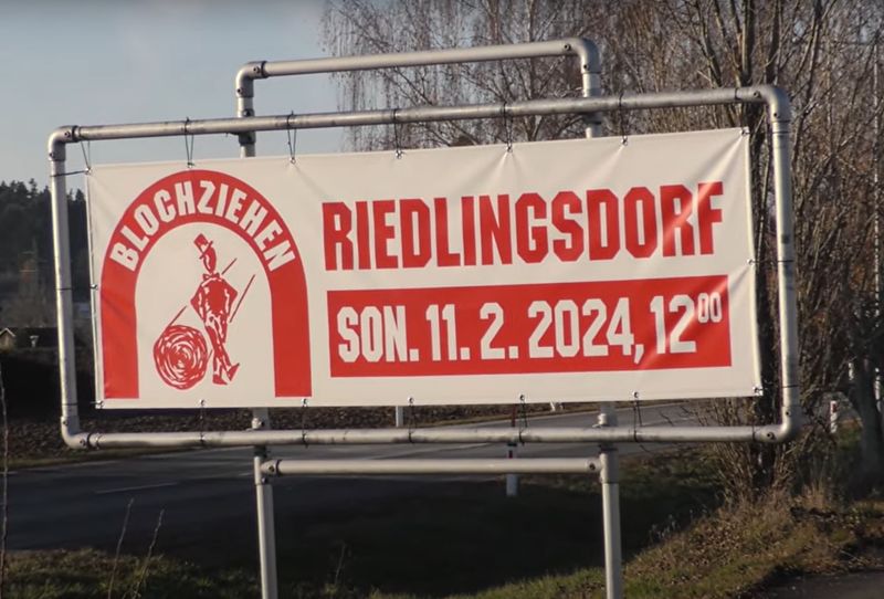 Blochziehen in Riedlingsdorf